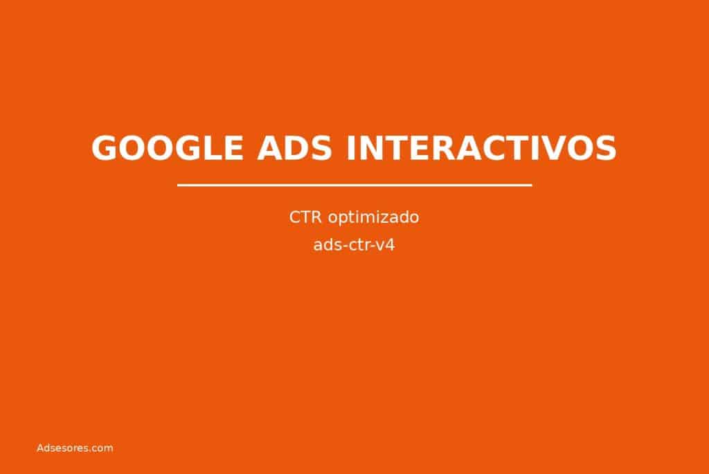 ads ctr v4 Asesores Consulting Google Ads