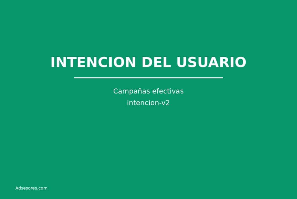 intencion v2 Asesores Consulting Google Ads