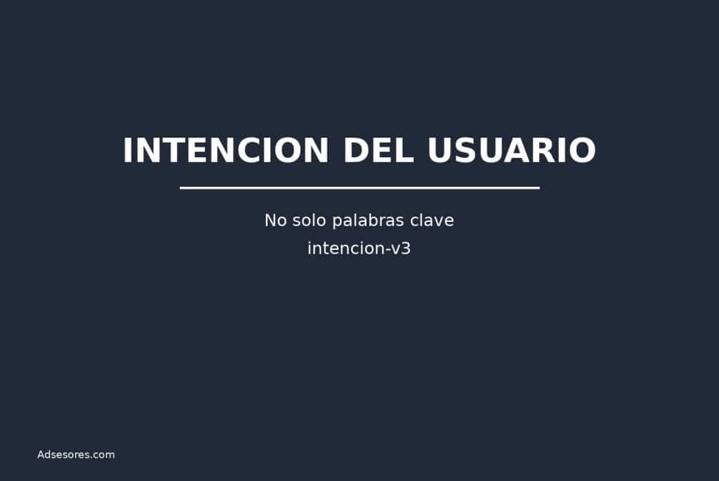 intencion v3 Asesores Consulting Google Ads