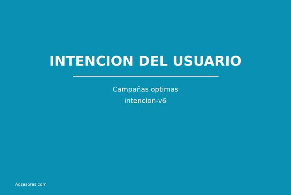 intencion v6 Asesores Consulting Google Ads