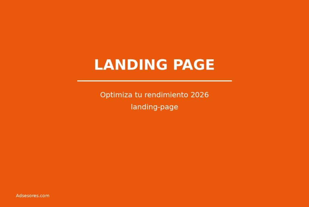 landing page Asesores Consulting Google Ads