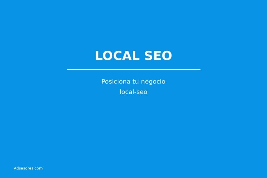 local seo Asesores Consulting Google Ads